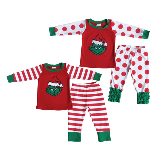 6 B5-18 Kids Boys Christmas Pajama Set