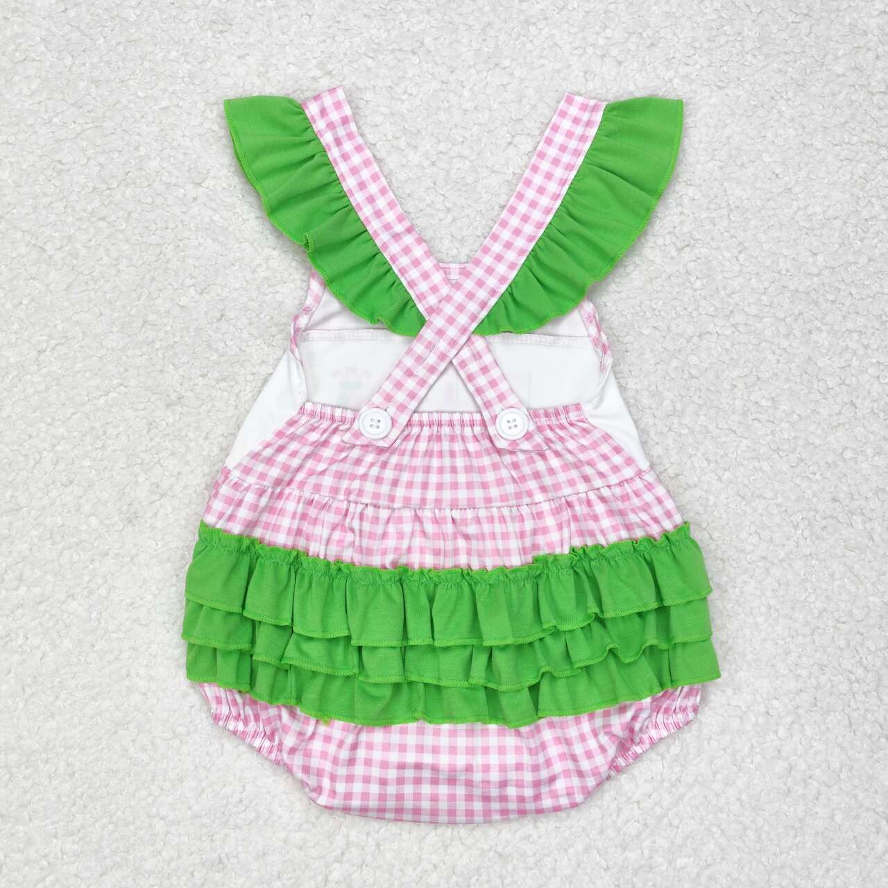 Newborn Baby Girls Golf Bubble Romper