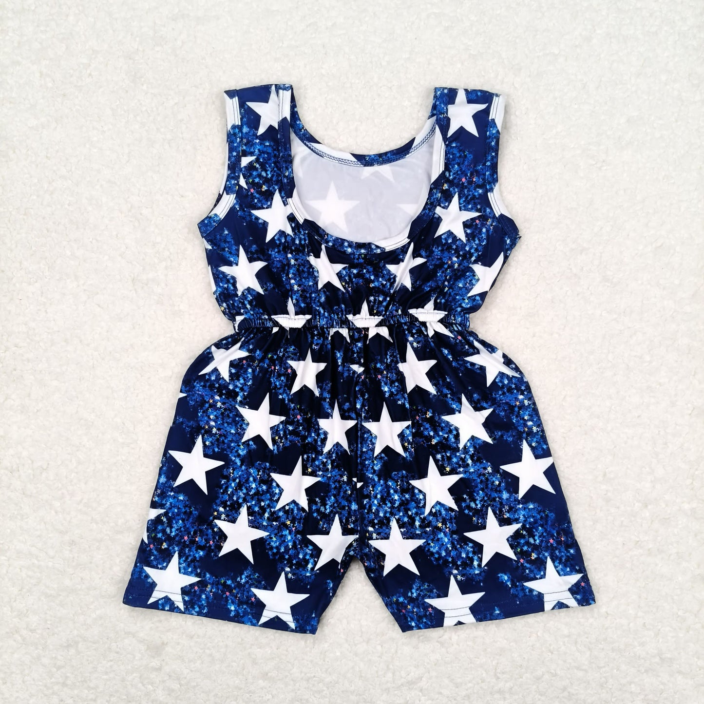 SR0028 Summer July 4th Jumpsuit