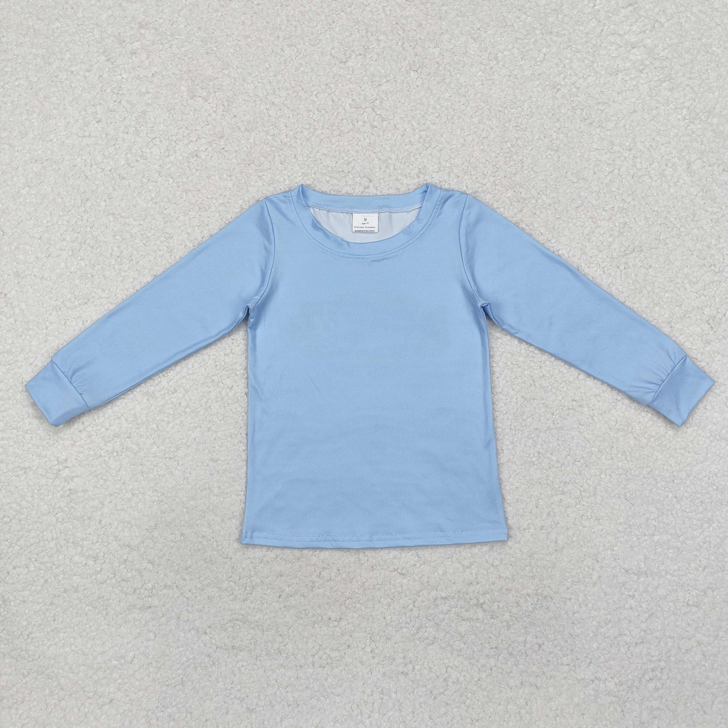 Baby Boys Fish Long Sleeve Shirt Blue Top