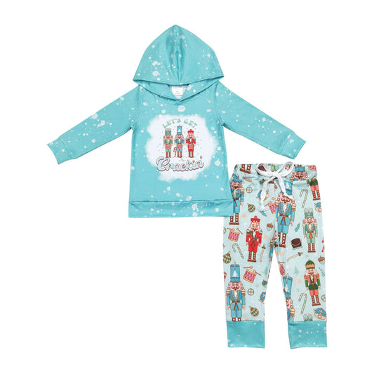 Kids Boys Christmas Nutcracker Hoodie Set