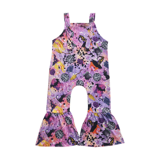 Kids Girls Hallowmas Boutique Clothing Cartoon Jumpsuit SR0390