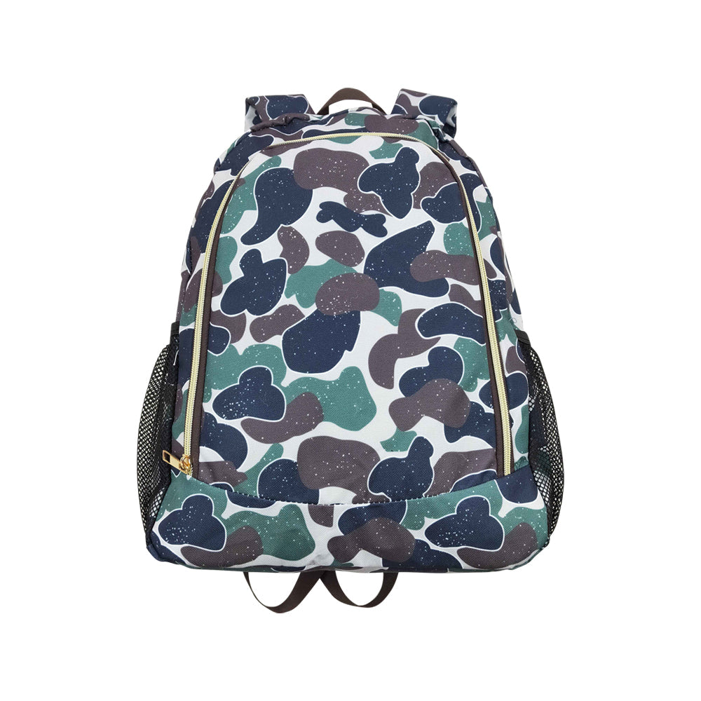 BA0162 Kids Baby Boys Camo Backpack School Bag