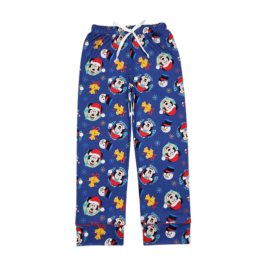 Adult Women Christmas Cartoon Mouse Pants