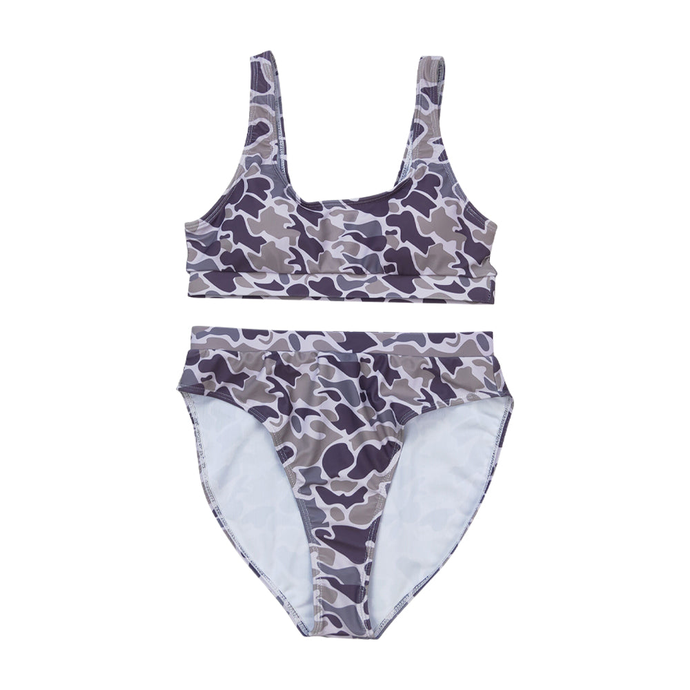 USA Shop Adult Women Two Piece Camo Swimming Suit Set