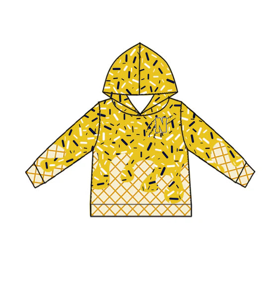 Preorder 5 MOQ Kids Sport Football Team   Cougars Bow Matching Clothing