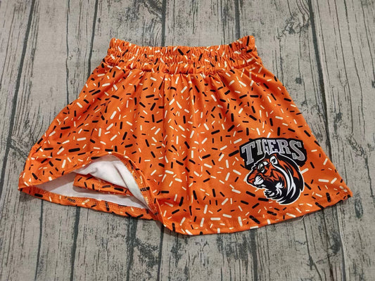 Preorder 5 MOQ Baby Girls Ice Cream Drip Tigers Sport Team Skort