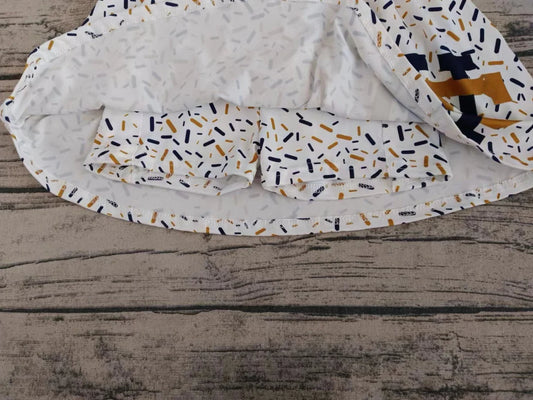 Preorder 5 MOQ Adult and Kids Football Team Ice Cream Skort