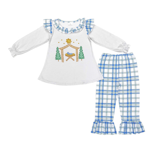 GLP1381 Toddler Girls The Nativity Story Clothes Set