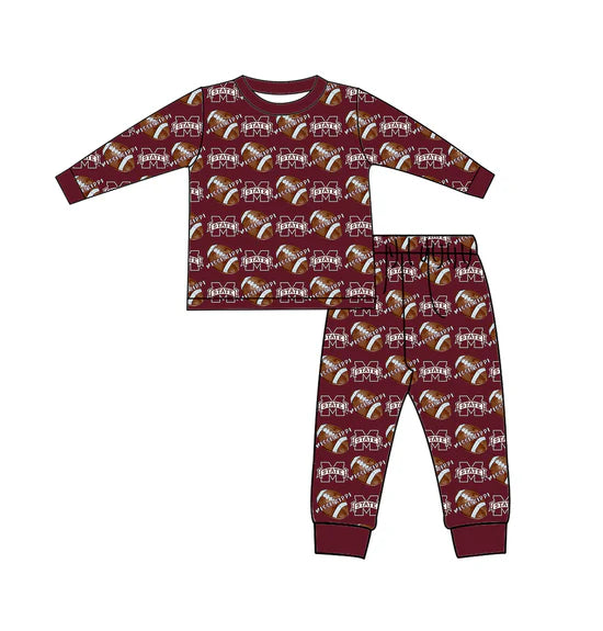 Preorder 5 MOQ Kids Sport Football Team M State Matching Clothing