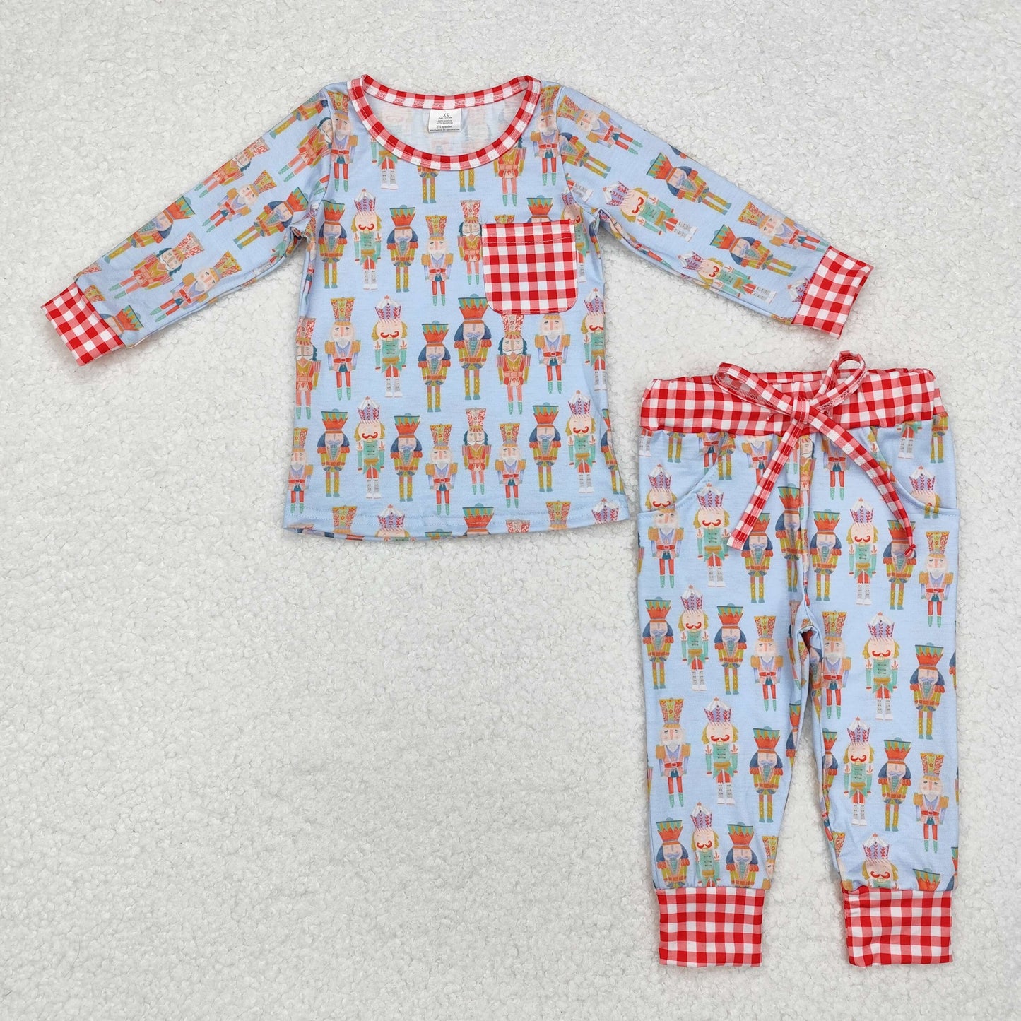 Baby Boys Christmas Soldier Pajama Set