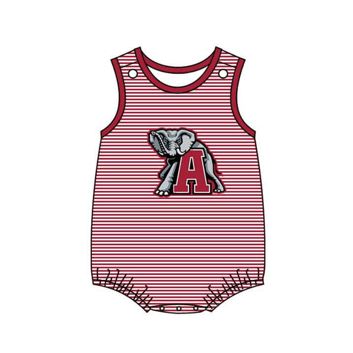 Baby Boys Elephant Football Team Bubble Romper  Deadlime : 17th Aug