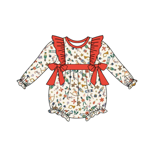 Baby Girls  Christmas Party Romper Pre-order 3 MOQ