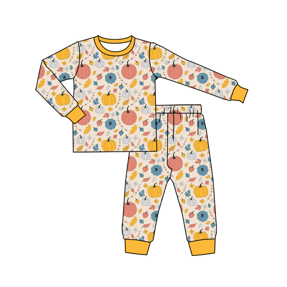 Baby Boys Pumpkin Pajama Set Pre-order 3 MOQ