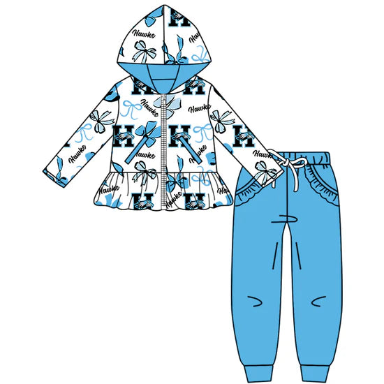 Preorder 5 MOQ Kids Sport Football Team Hawke Matching Clothing