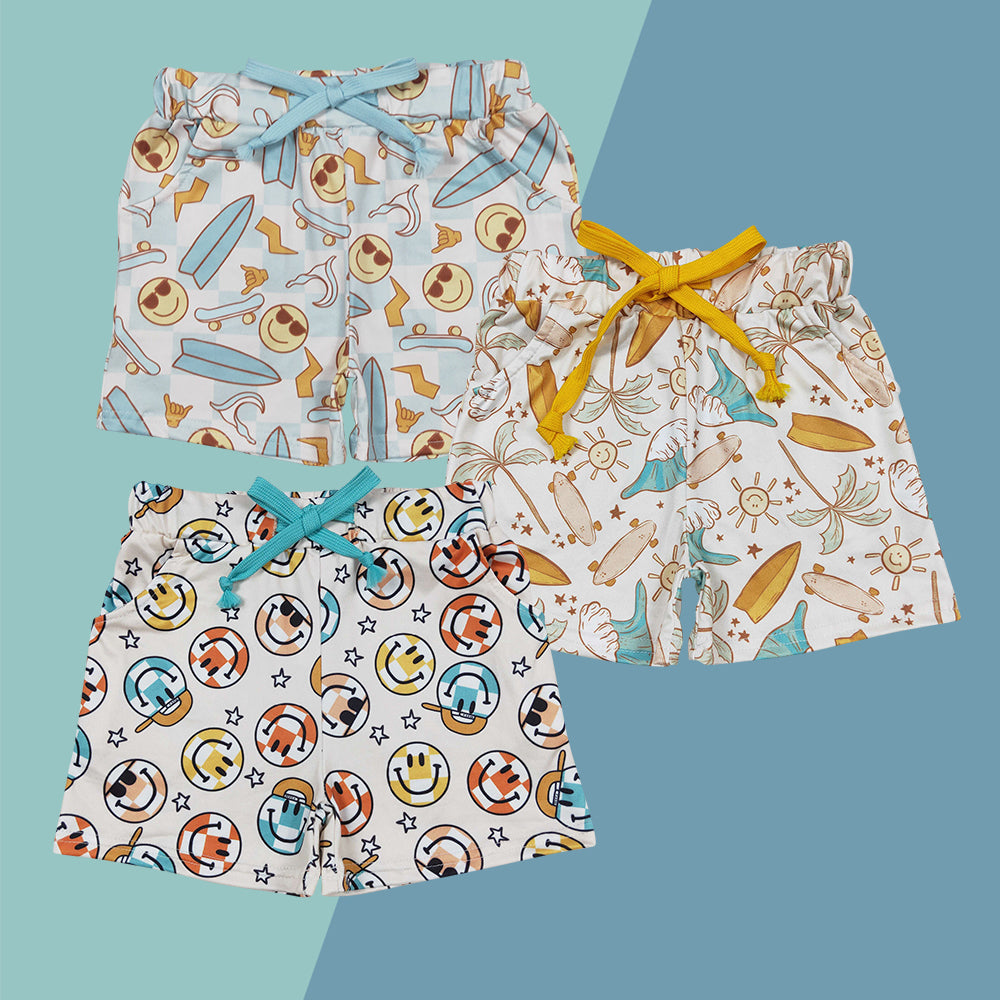 Sibling Baby Boys Summer Beach Shorts Bottoms