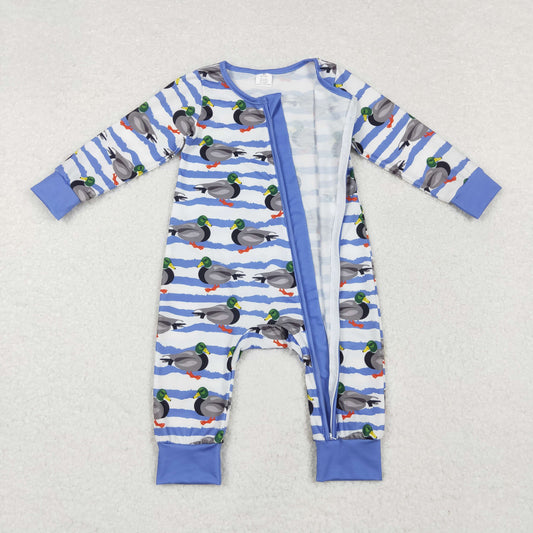 Newborn Baby Boys Mallard Duck Romper