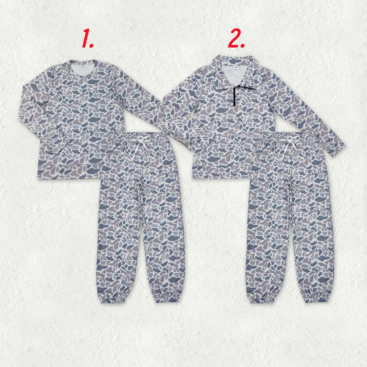 Adult Women Old School  Camo Active Jogger Set for Yoga Sport