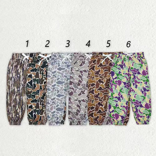 Sibling Baby Boys Camo Jogger Pants With Pocket