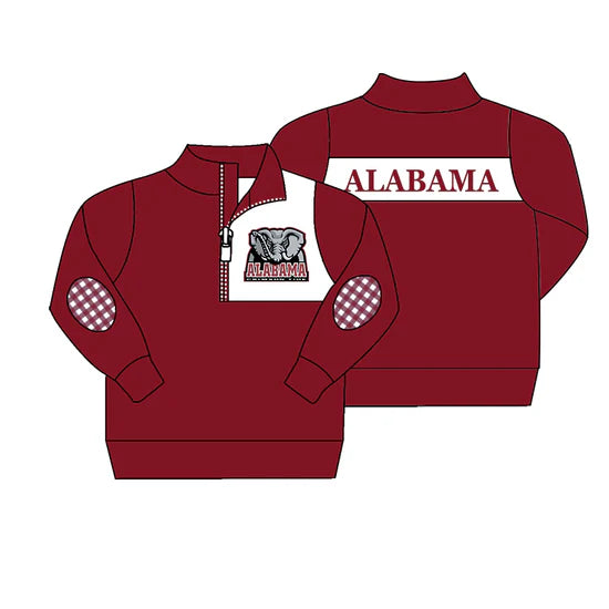 Preorder 5 MOQ Kids Sport Football Team  Alabama Matching Clothing