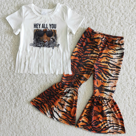 Girls Hey All You Tiger Set