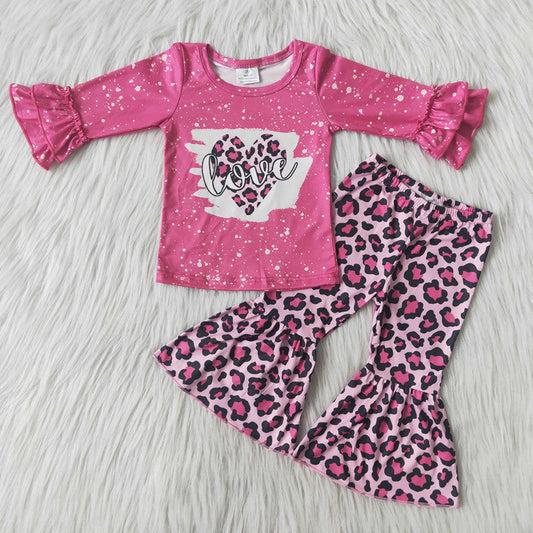 Valentine's Day Pink Leopard Pink Outfit