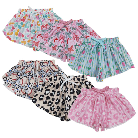 Baby Girls Sibling Runing Sport  Shorts