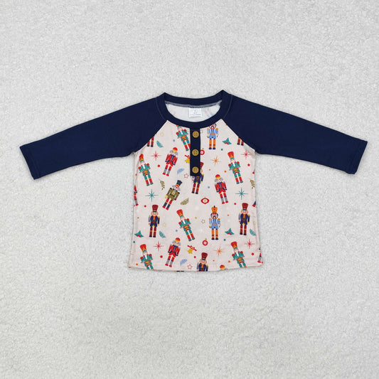 Baby Boys Christmas  Soldier Long Sleeve Top