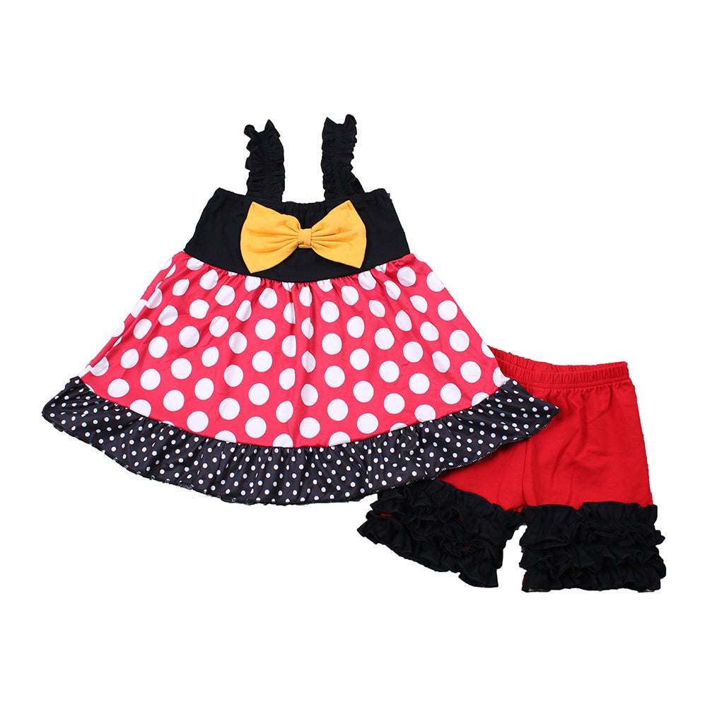 Kids Girls Cartoon Summer Set