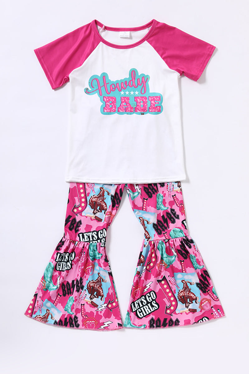 Western Design Kids Girls Boutique Outfit