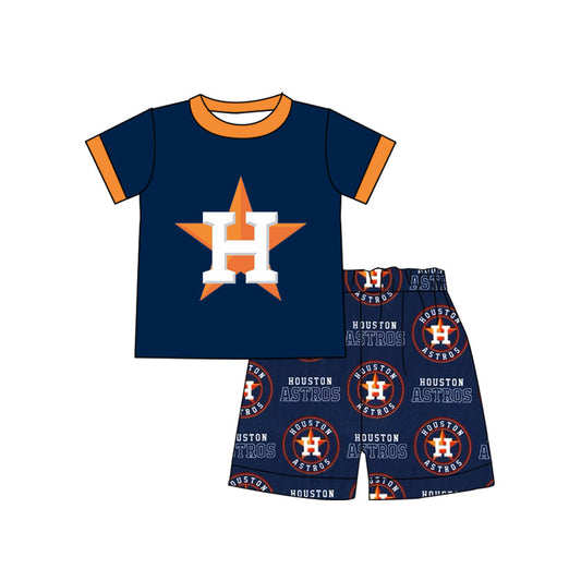 Baby Boys Summer Houston Shorts Set  Pre-order 3 MOQ