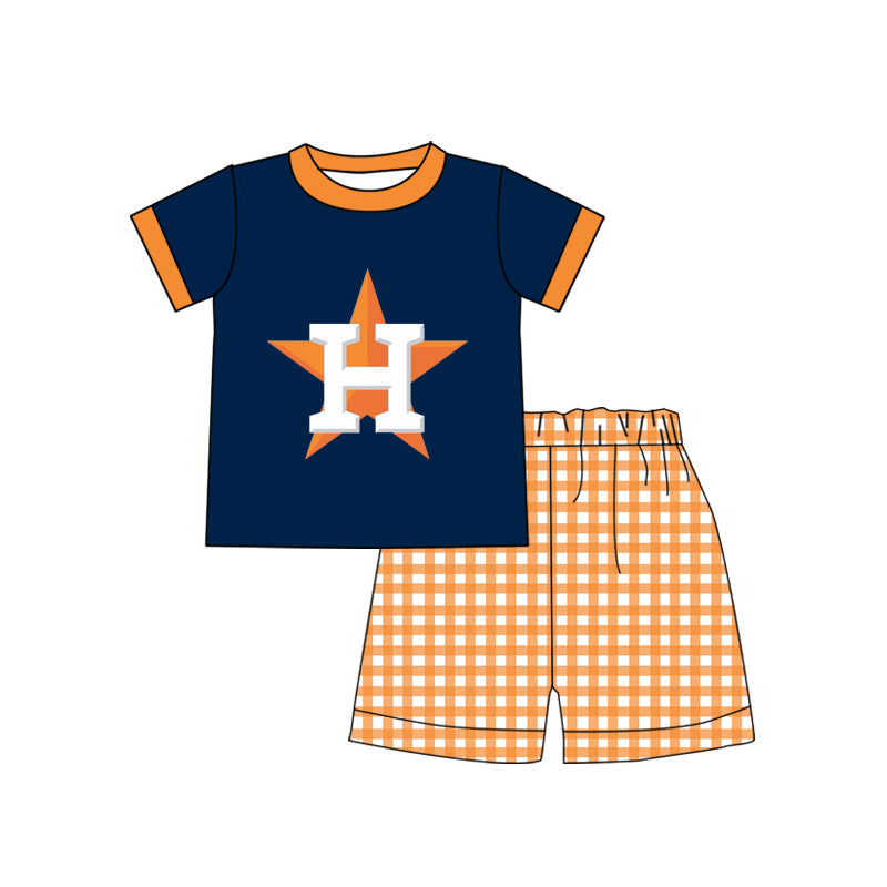 Baby Boys Summer Houston Shorts Set  Pre-order 3 MOQ