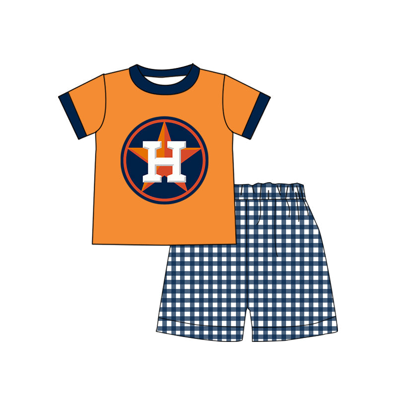 Baby Boys Summer Houston Shorts Set  Pre-order 3 MOQ