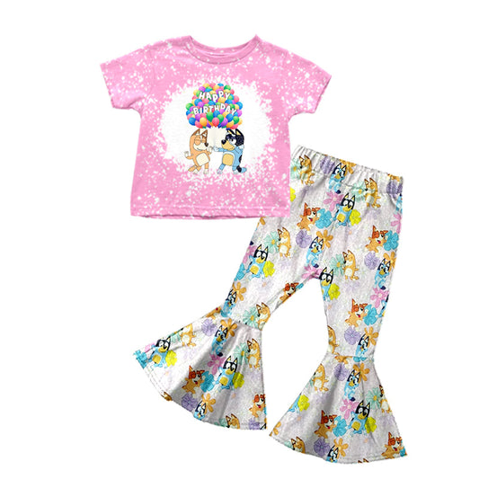 Girls Cartoon Dog Outfit 5 MOQ