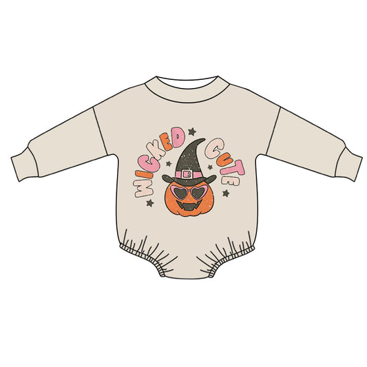 Wicked Cute Halloween Shirt Romper NO MOQ