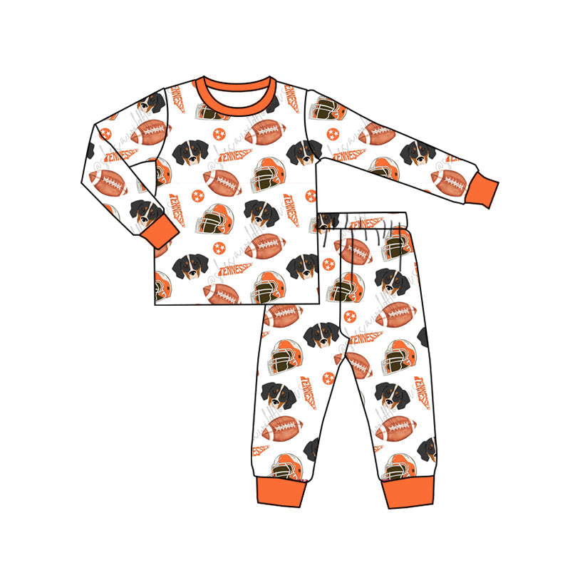 Baby Boys Dog Football Team Custom Design 5 MOQ