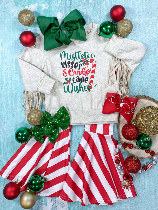 Custom ⚠ 3 MOQ Kids Baby Girls Christmas Outfit