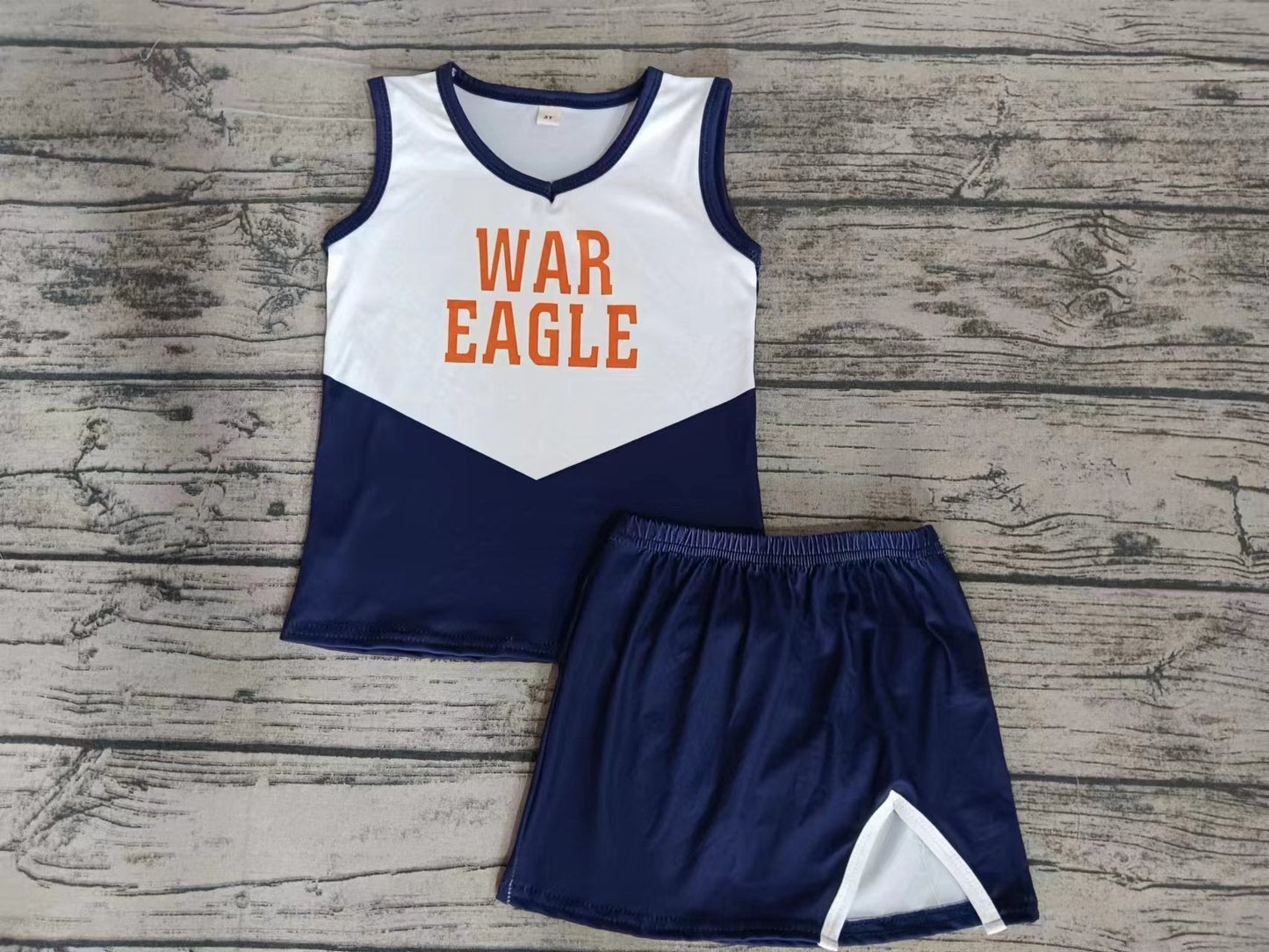 \War Eagle Tank and Skirt Outfit Preorder 3 MOQ