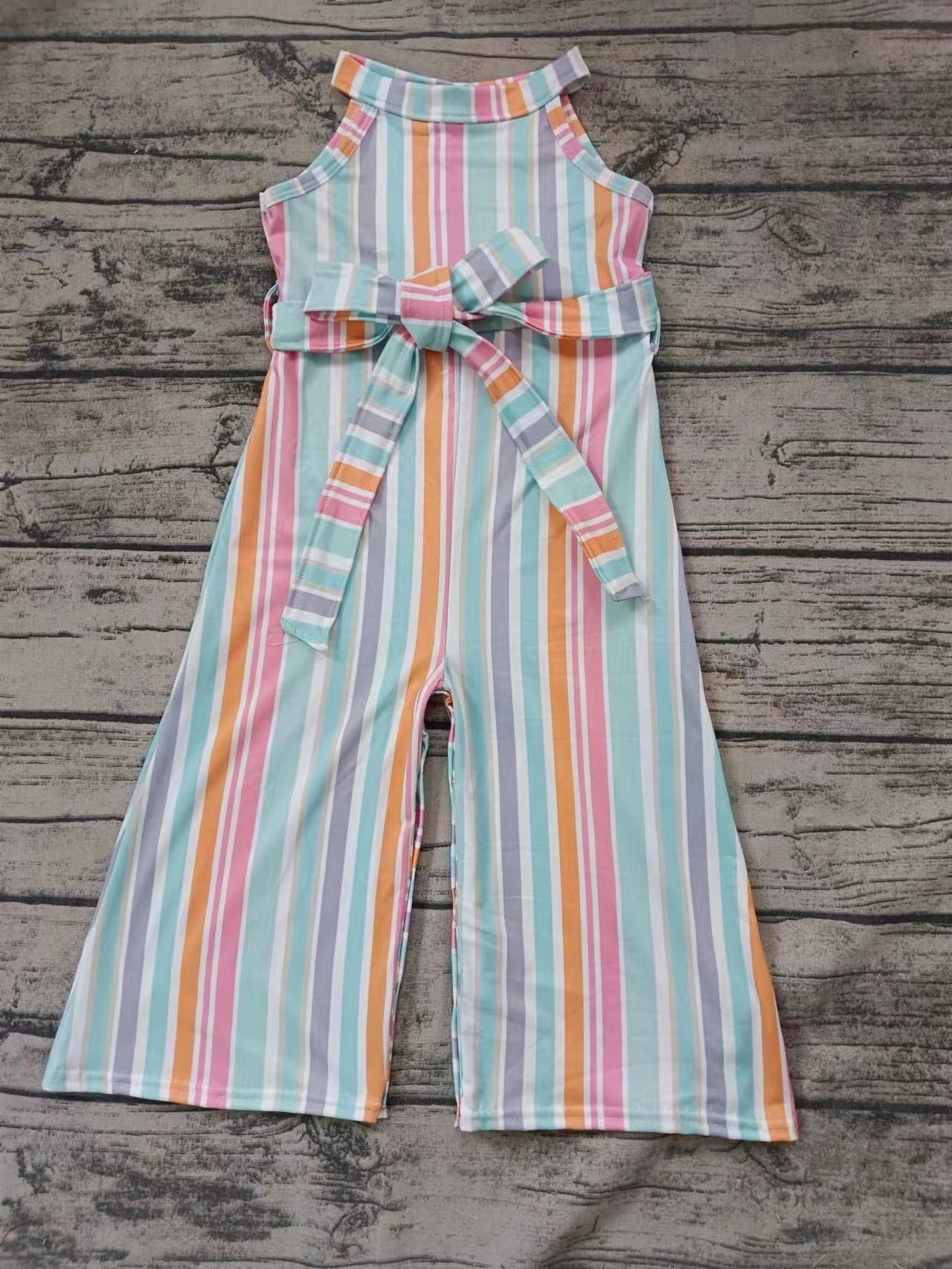 Baby Girls Striped Jumpsuit Preorder 3 MOQ