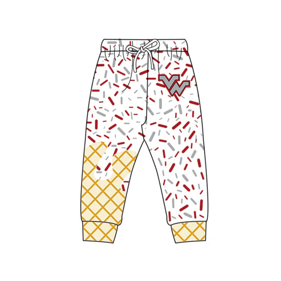 Preorder 5 MOQ Kids Sport Football Team Warriors Bow Matching Clothing