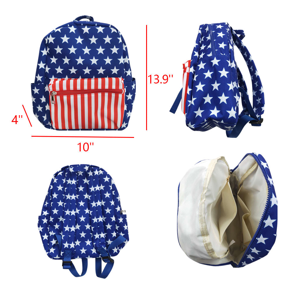 BA0053 National Day July 4th  Kids Size bag