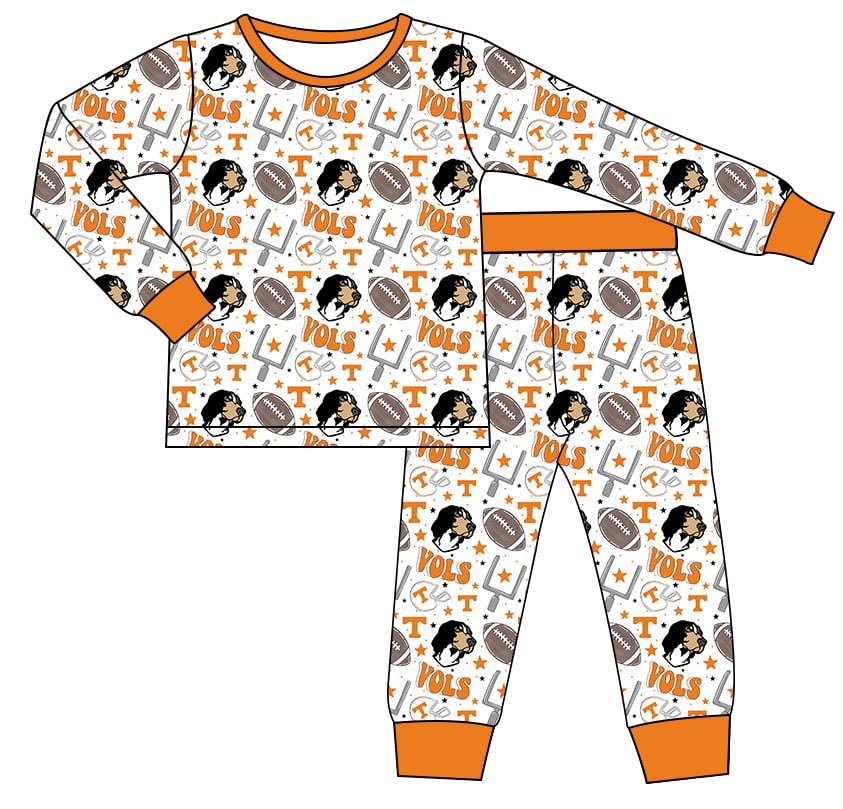 Baby Boys Sport Team T Vols Pants Pajama Set Preorder 3 MOQ