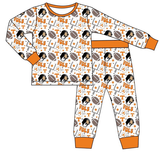 Baby Boys Sport Team T Vols Pants Pajama Set Preorder 3 MOQ