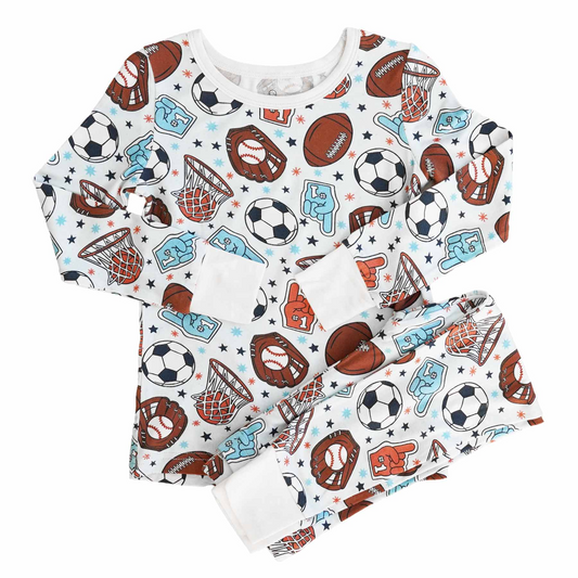 Baby Boys Half Time Two Piece Pajama Set 3 MOQ