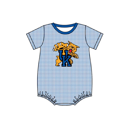 Baby Boys UK Team Tigerh Short Sleeve Rompers preorder 5 MOQ