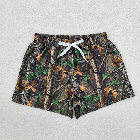 Kids Boys  Real Tree Camo Swimming Trunks