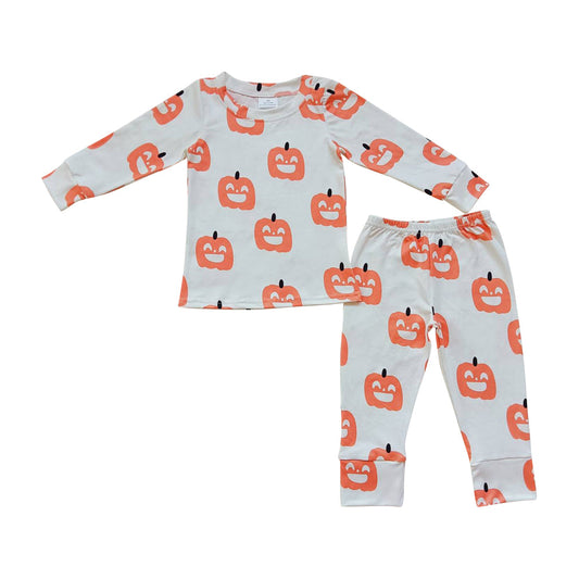 BLP0244 Halloween Pumpkin Pajamas Set