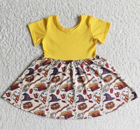 Girls Cartoon Dress