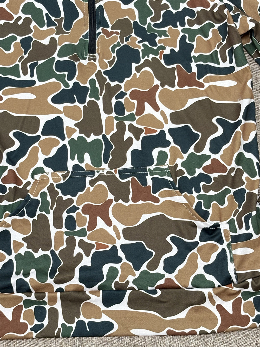 Mommy and Me Camo  Pullover Top and Romper