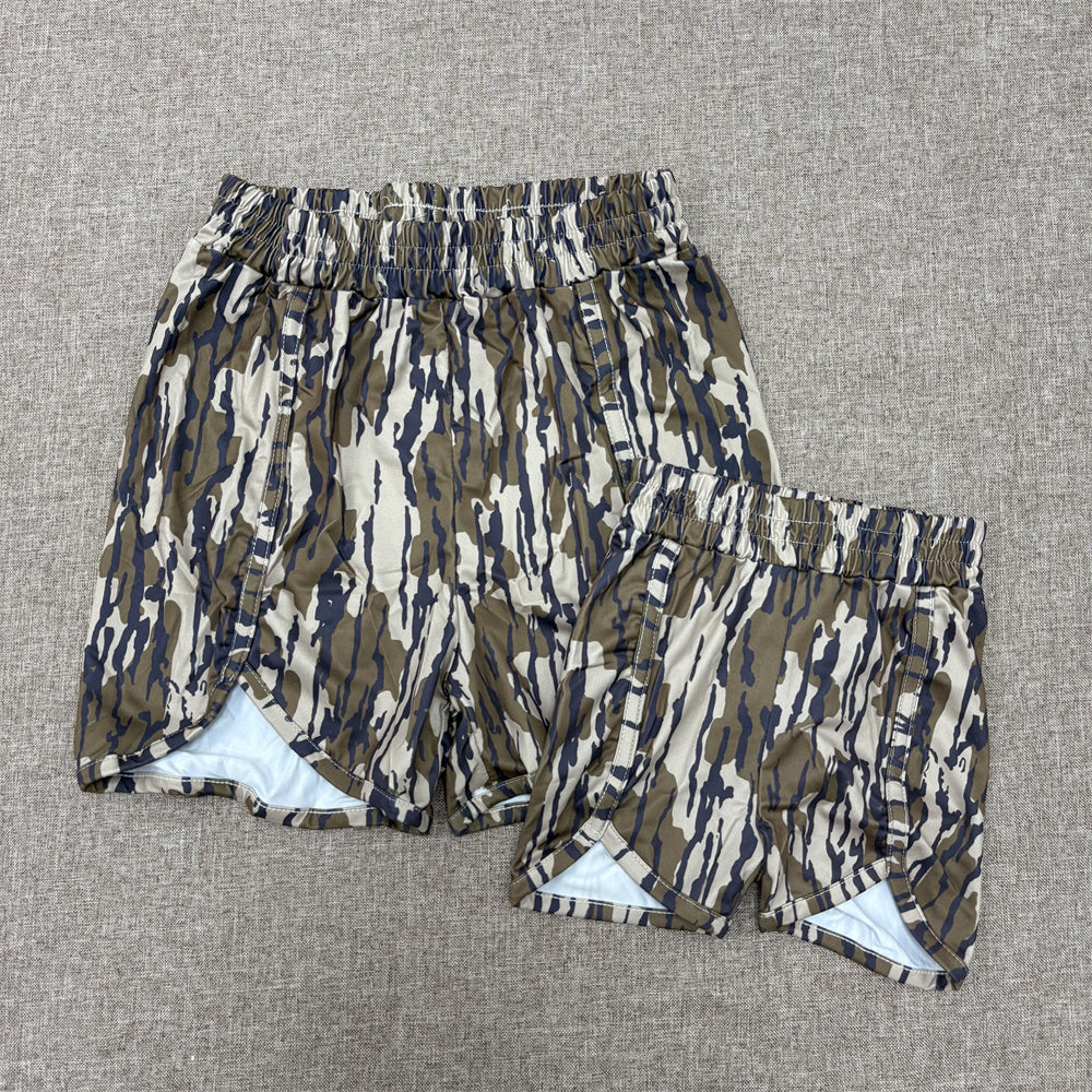 Mommy and Me Bottomland Camouflage Shorts